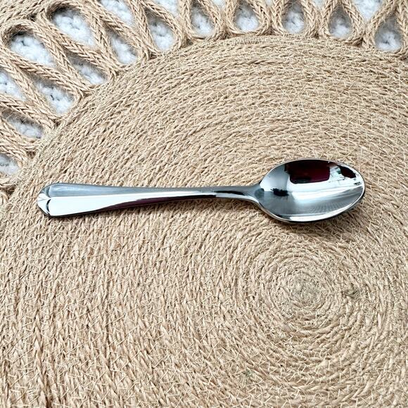 Retroneau Jamestown Stainless Steel Korea Demitasse Spoon Discontinued Set of 10 - Picture 2 of 6